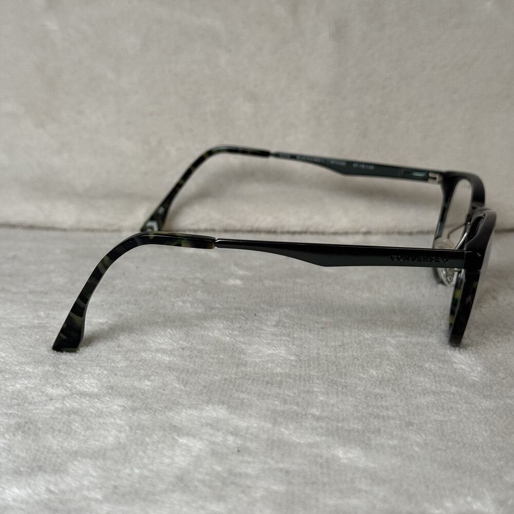 Converse Unisex Eyeglass Frames K310 47-18-130 Green Tortoise Full Rim Rectangle - Picture 2 of 8